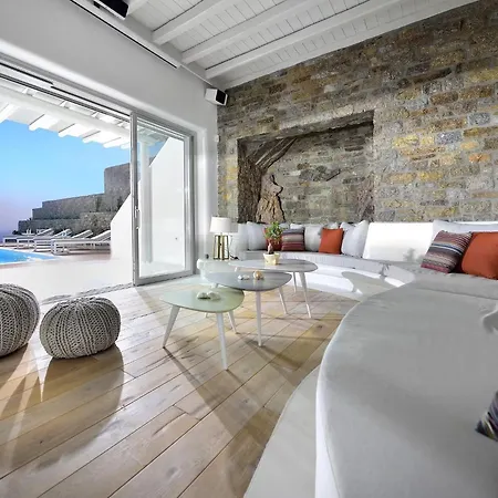 Villa In Mykonos Near Elia Beach Villa Ftelia (Mykonos)