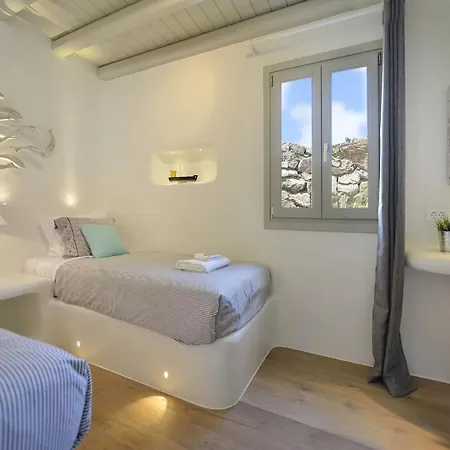 Villa In Mykonos Near Elia Beach Villa Ftelia (Mykonos)